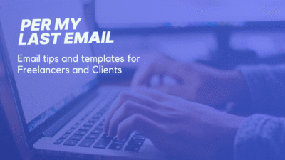 Introduction To _per My Last Email' And Its Purpose