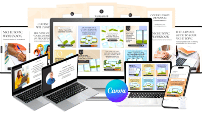 Introduction To The Coaches & Course Creators Canva Template Bundle