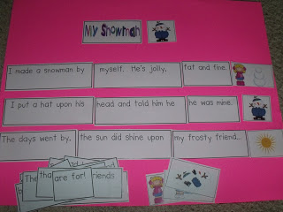 Snowman Math and Literacy Fun!