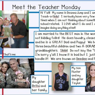 Meet the Teacher Monday: Deanna Jump