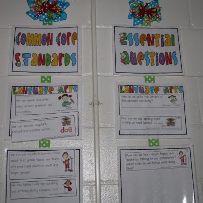 Common Core Standards Organization and Wishy Washy!