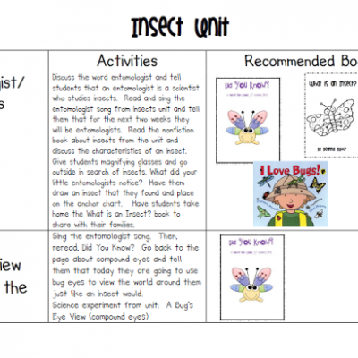 Insects Unit and a FREEBIE!