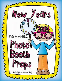 New Year Photo Booth Prop Freebie