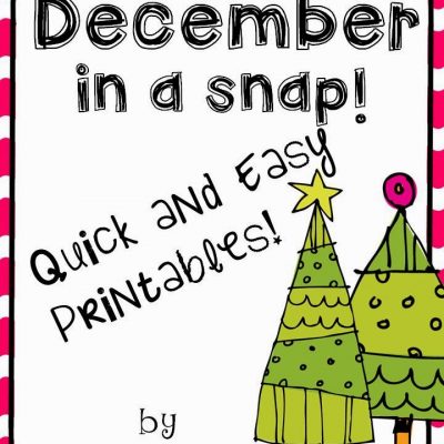 January in a Snap!  Freebie