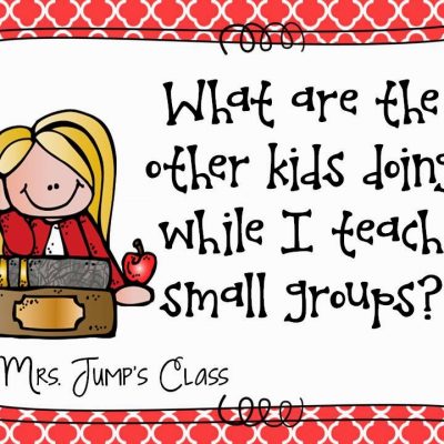 What are the Other Kids Doing? {FREEBIE} Literacy Centers and Guided Reading
