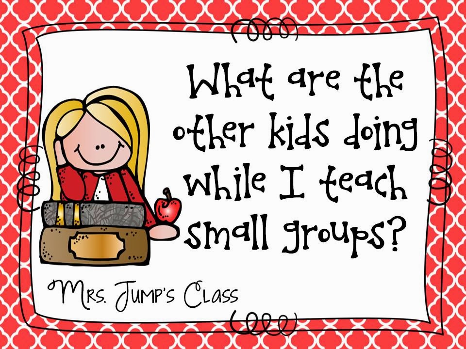 What are the Other Kids Doing? {FREEBIE} Literacy Centers and Guided Reading