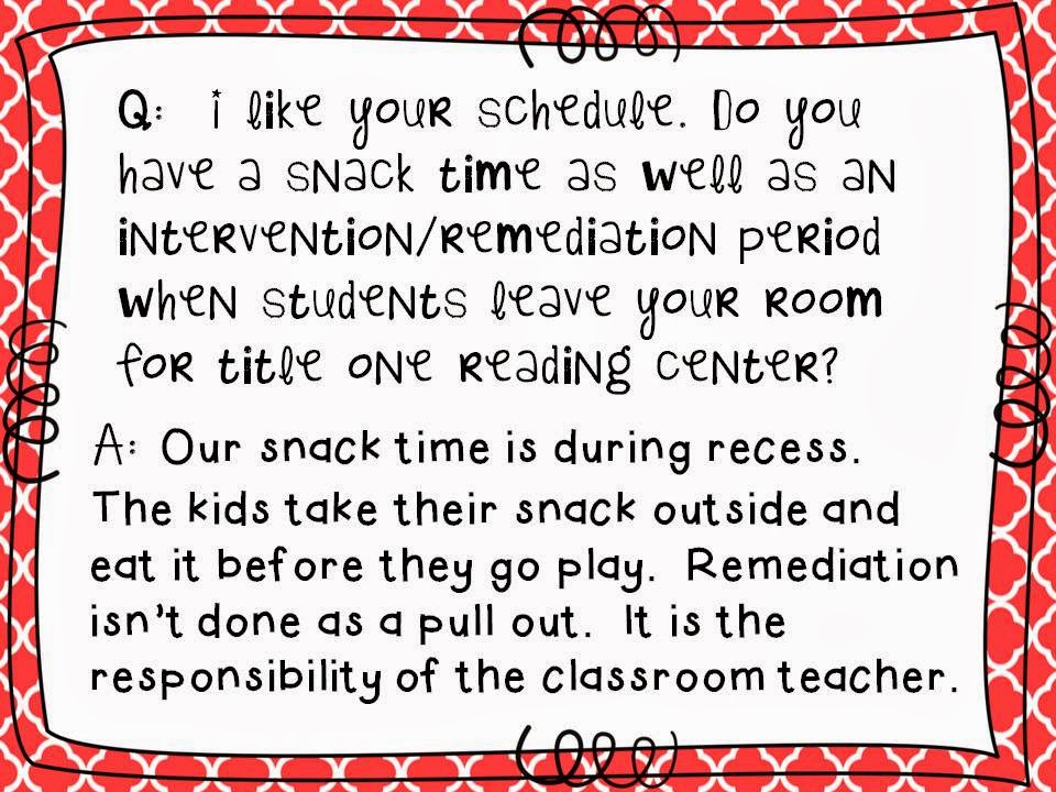 Literacy Centers YOUR QUESTIONS ANSWERED