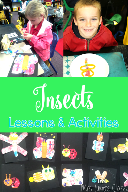Insects Math & Literacy Fun