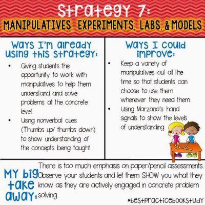 Worksheets Don’t Grow Dendrites: Strategy 7