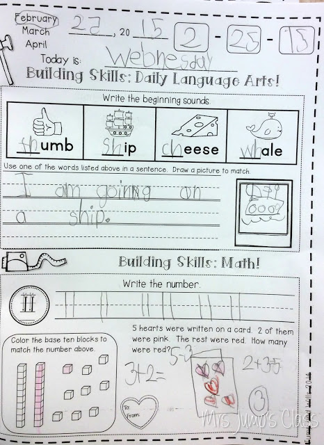 Kindergarten calendar activities and student calendar journals worksheets. Minutes a day for spiral review of math and literacy skills. Grab your free sample!