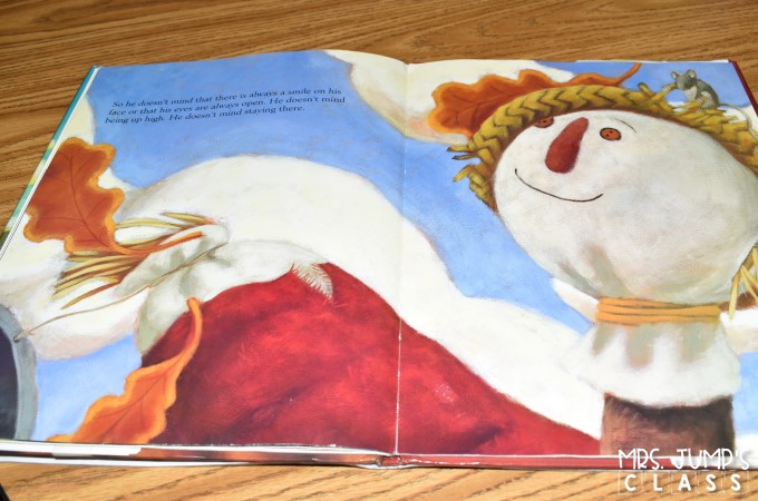 Scarecrow themed lesson plans! Scarecrow by Cynthia Rylant is a great book for fall. Read aloud and comprehension lessons, crafts, STEM, and center activities that your kindergarten and first-grade students.
