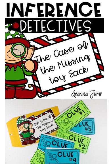 Christmas Inference Detectives Kindergarten First-Grade