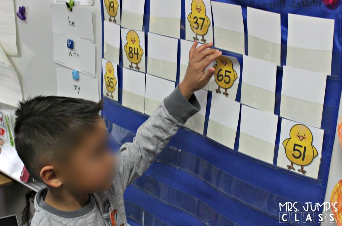100th Day of School Activities for kindergarten and first grade. Such a fun celebration! See how we celebrate with math centers, reading, writing, and a fun craft!