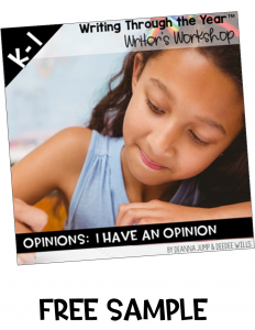 opinion writing free sample