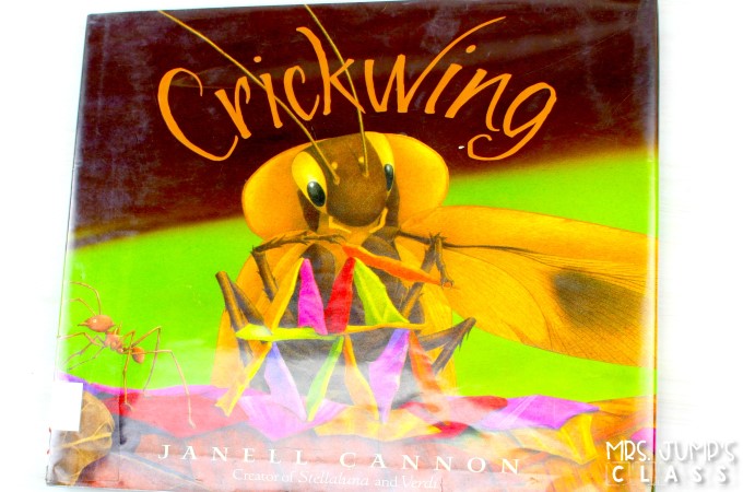 Crickwing reading lesson plans for K-2! 5-day plan with engaging lessons to teach reading comprehension skills using this fun read aloud.