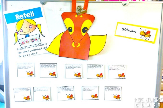 Crickwing reading lesson plans for K-2! 5-day plan with engaging lessons to teach reading comprehension skills using this fun read aloud.