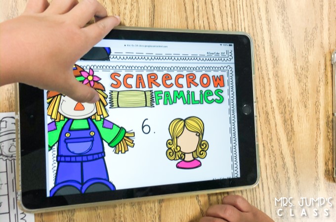 ELA Digital centers that are perfect for the Fall season. Students practice rhyming, syllables, beginning sounds, word families, letter recognition, and more!