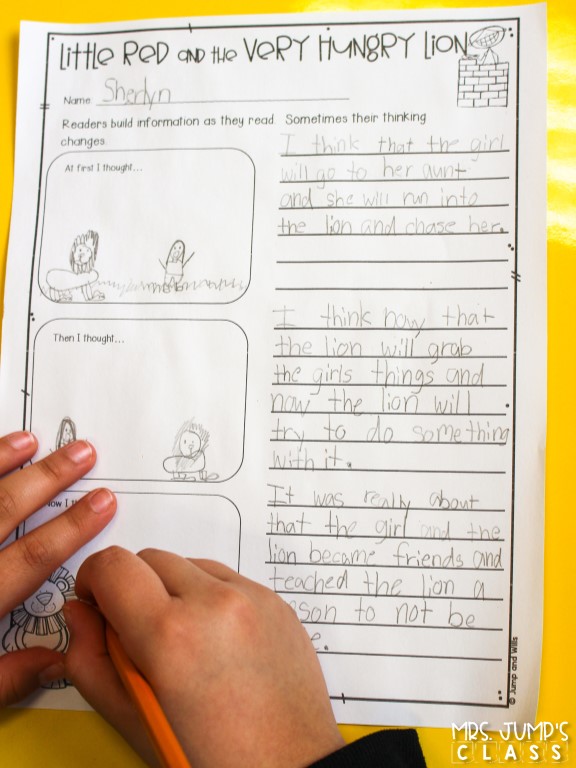 Little Red and the Very Hungry Lion reading lesson plans and activities that your students will love! Have fun teaching with these engaging ideas!