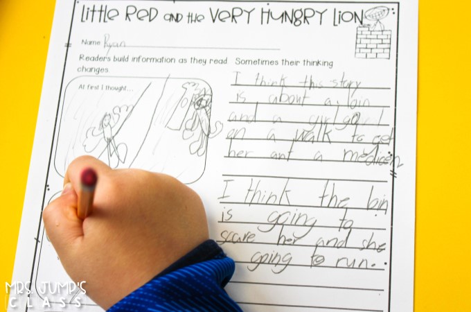 Little Red and the Very Hungry Lion reading lesson plans and activities that your students will love! Have fun teaching with these engaging ideas!