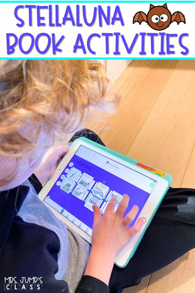 Stellaluna book activities that are available in a printable and digital format. Students respond to literature and develop reading comprehension skills.
