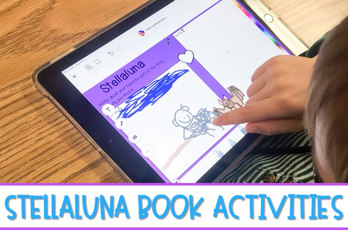 Stellaluna book activities that are available in a printable and digital format. Students respond to literature and develop reading comprehension skills.