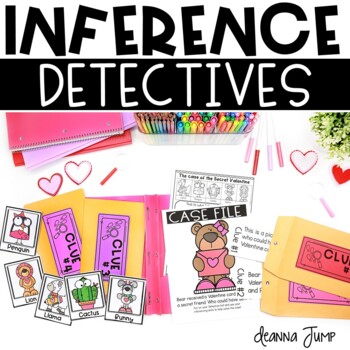 Valentine Inference Lesson for Grades K-2