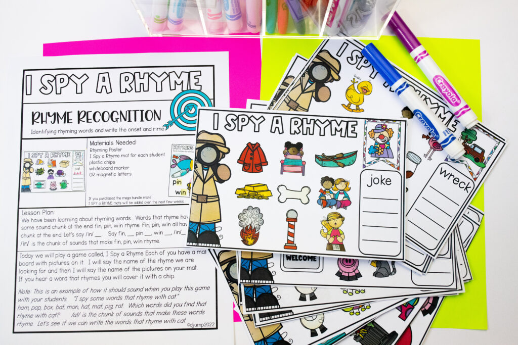 phonics recognition