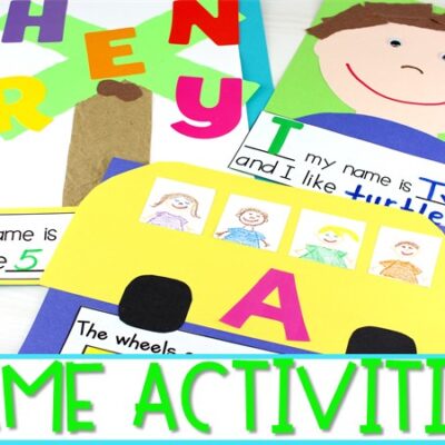 Name Activities for Early Learners