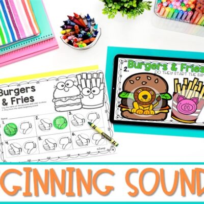 Beginning Sounds Digital Centers