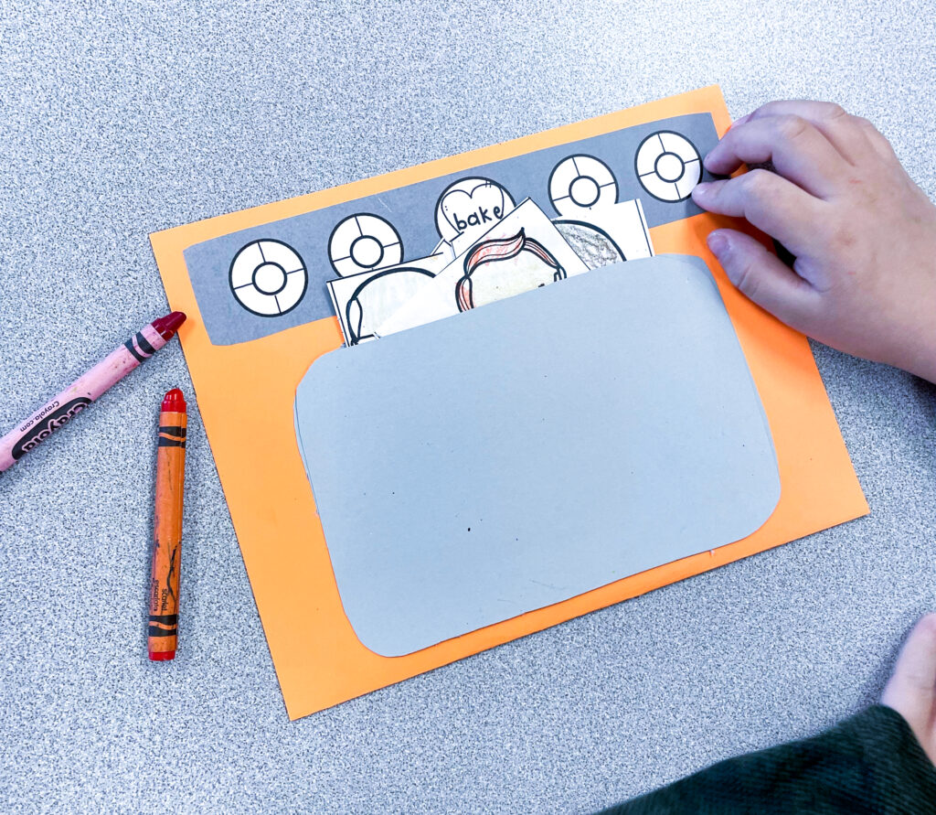 An oven retelling craft
