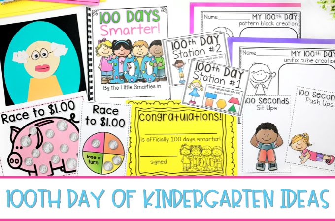 100th day of kindergarten ideas