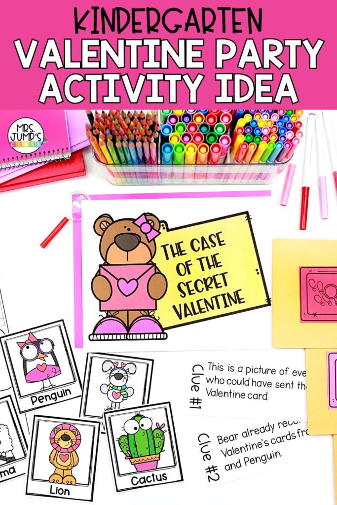 Kindergarten Valentine Party Activity Idea