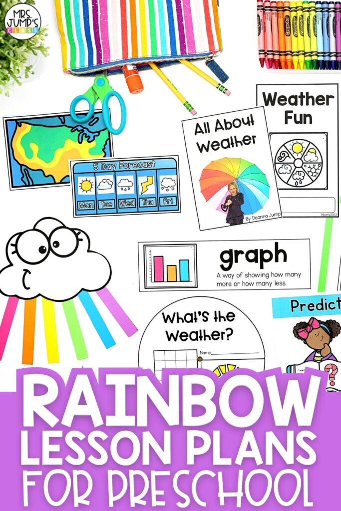 Rainbow lesson plans for preschool