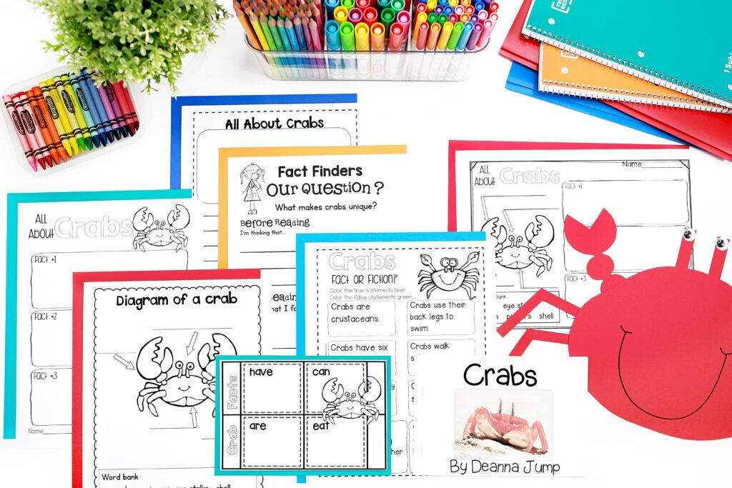 A variety of ocean animal activities