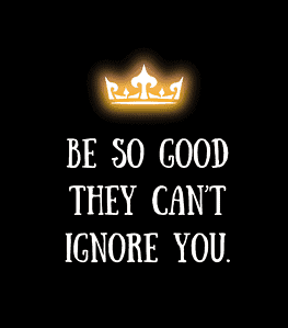 Be So Good Quote Wall Art