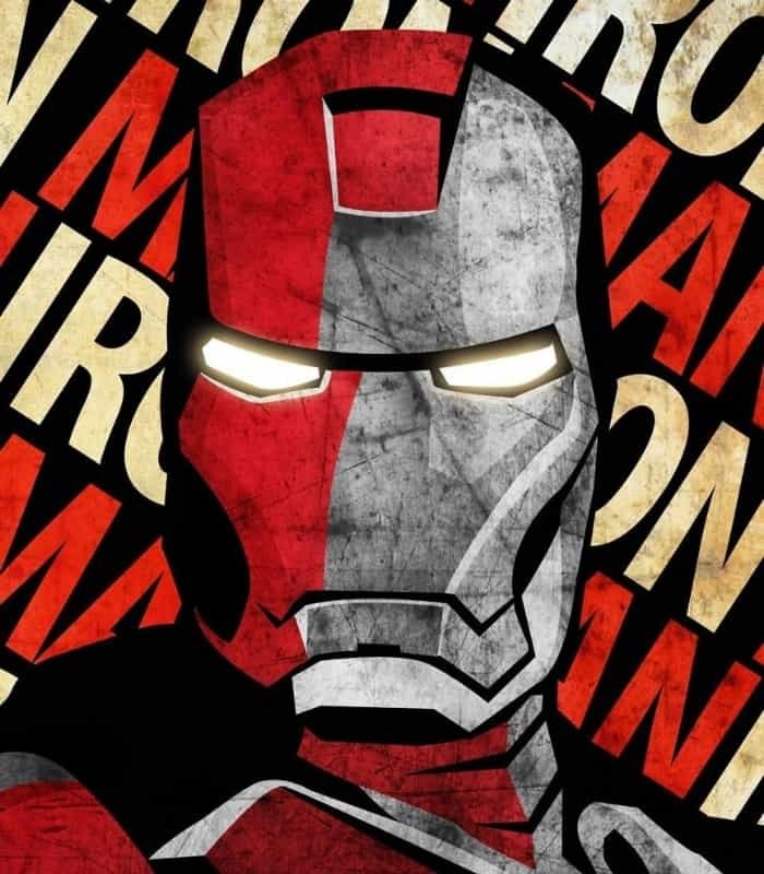 Coimc Iron Man Wall Art