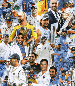 MS Dhoni Celebration Wall Art