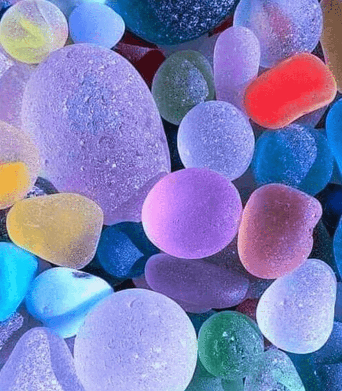 Colorful Glass Stone Wall Art