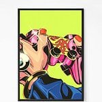 Retro Joystick Wall Art