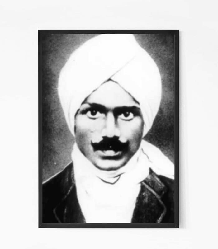 The Great Tamil Poet Mahakavi Bharathiyar Wall Art
