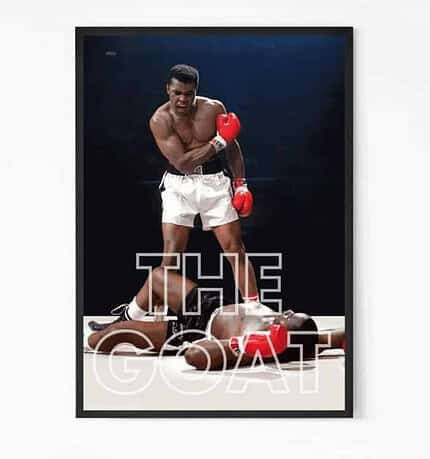The Goat Muhammad Ali Wall Art
