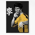Bruce Lee Enter the dragon Wall Poster