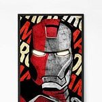 Coimc Iron Man Wall Art