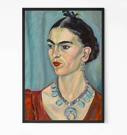 Frida Kahlo Painting Wall Art