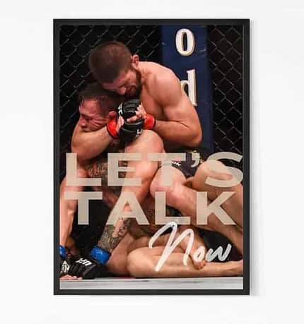 MMA Khabib Nurmagomedov FIGHT Wall Art