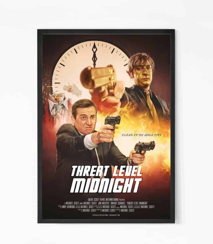 Threat level midnight movie poster