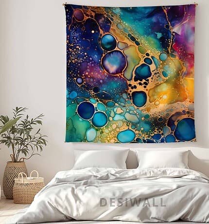 Buy Rainbow Colors Tapestry Wall Art