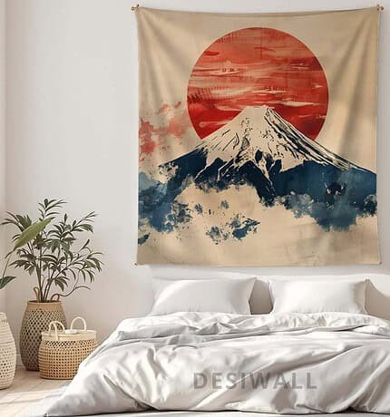 Buy Mount Fuji Tapestry Wall Art