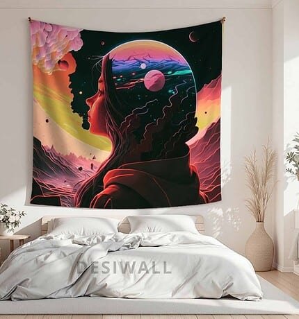 Buy Cosmic Girl Tapestry Wall Hang