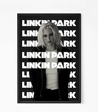 Emily Armstrong from Linkinpark wall art
